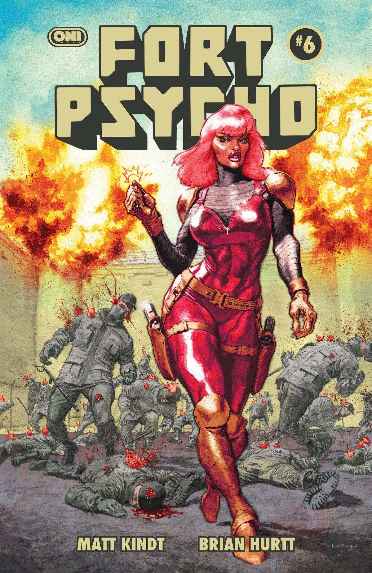 Fort Psycho #6 Cover B Lewis LaRosa Var CB (01/20/2027)
