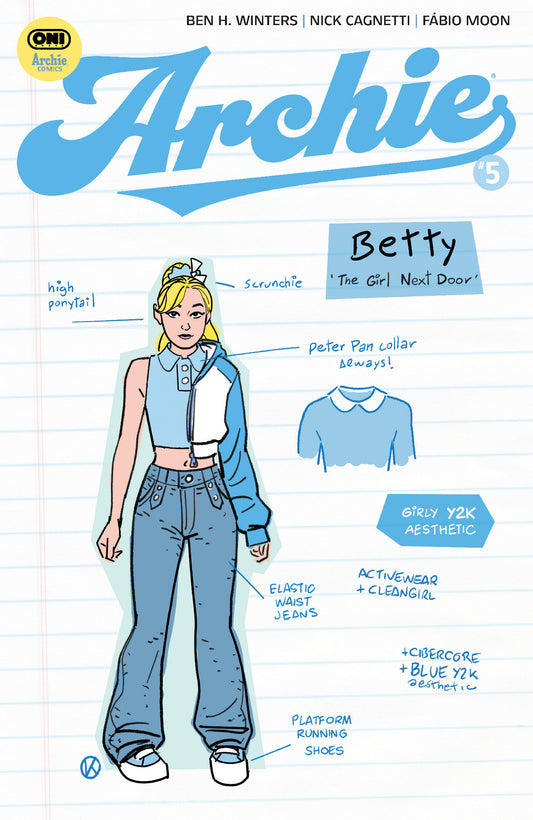 Archie #5 Cover D Kano Character Design 1:10 Var CB [1:10] (01/27/2027)