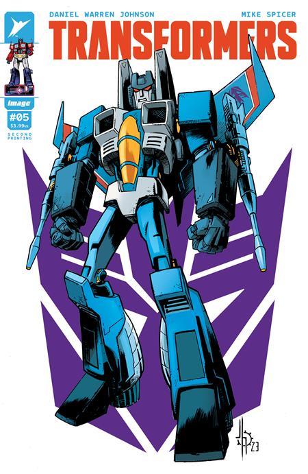 TRANSFORMERS #5 Second Printing Cvr B Jason Howard Var