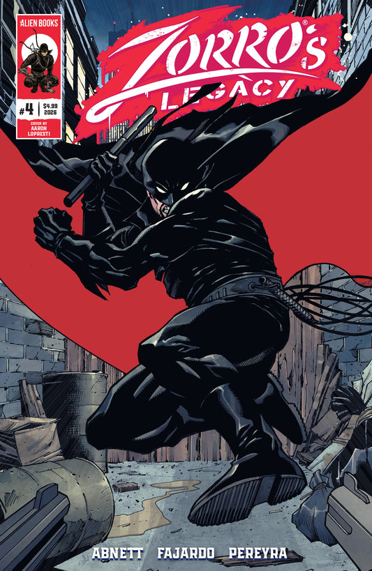 Zorro's Legacy #4 Cover A (Lopresti) CB (11/18/2026)