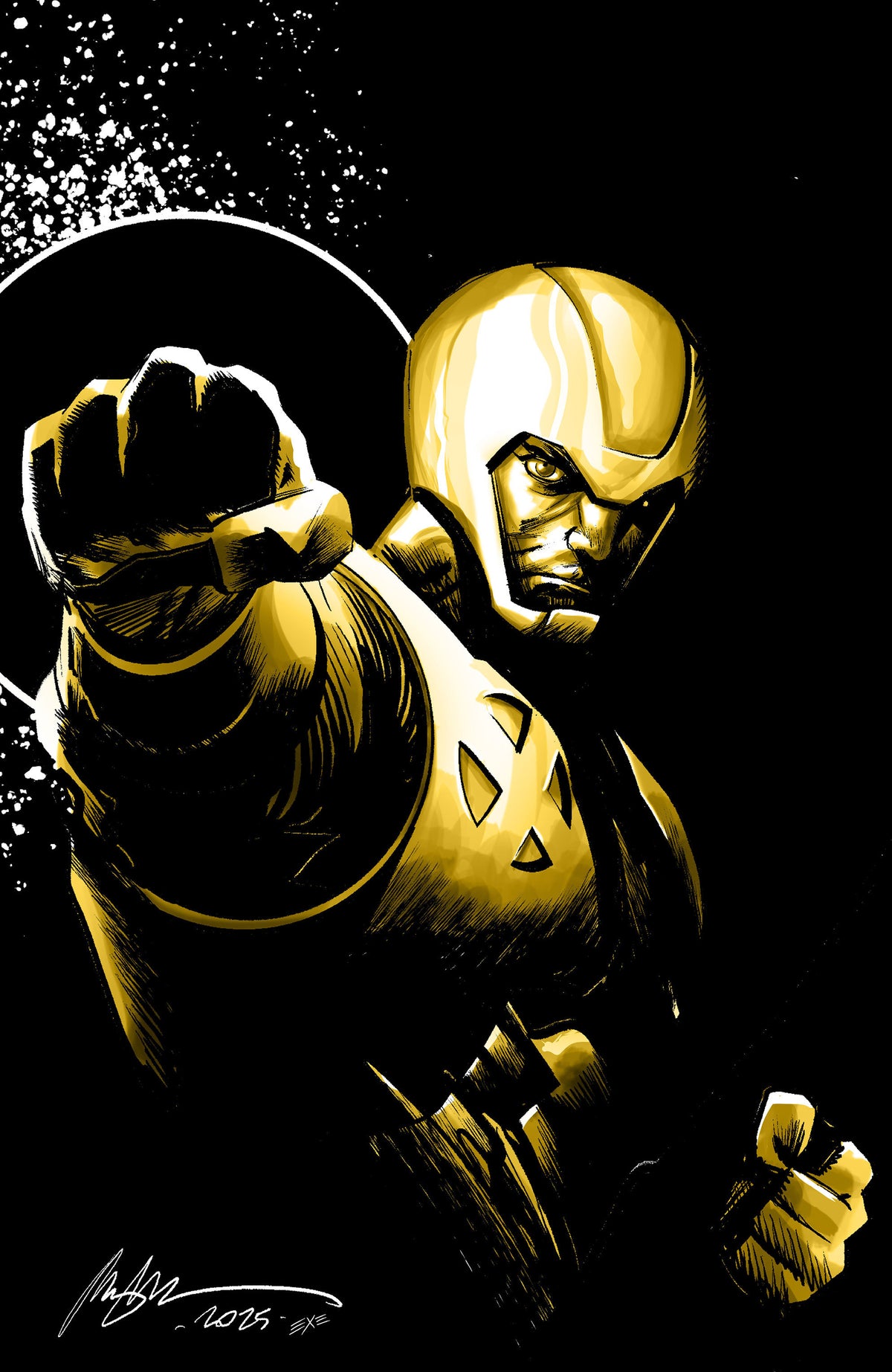 X-O Manowar: Black, White & Gold #2 Variant C (Albuquerque Full Art) CB (12/09/2026)