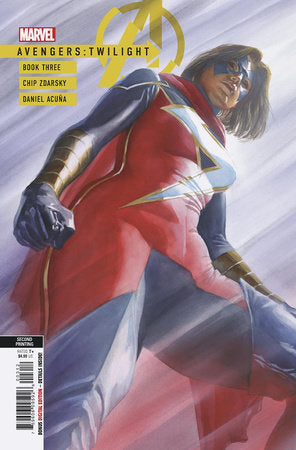 AVENGERS: TWILIGHT #3 ALEX ROSS 2ND PRINTING VARIANT