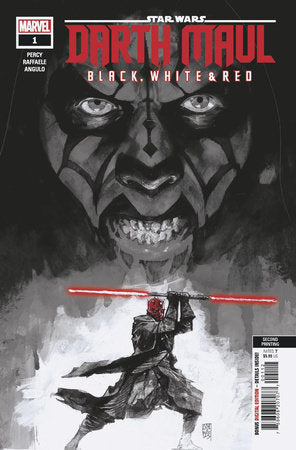 STAR WARS: DARTH MAUL - BLACK, WHITE & RED