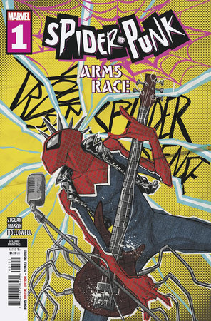 SPIDER-PUNK: ARMS RACE #1 DAVID BALDEON 2ND PRINTING VARIANT