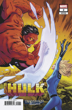 RED HULK #2 GREG LAND INVISIBLE! VARIANT [DOOM] CB  (03/26/2025)