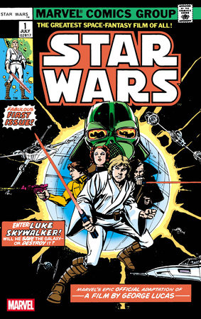 STAR WARS 1977 #1 FACSIMILE EDITION FOIL VARIANT [NEW PRINTING] CB  (04/09/2025)