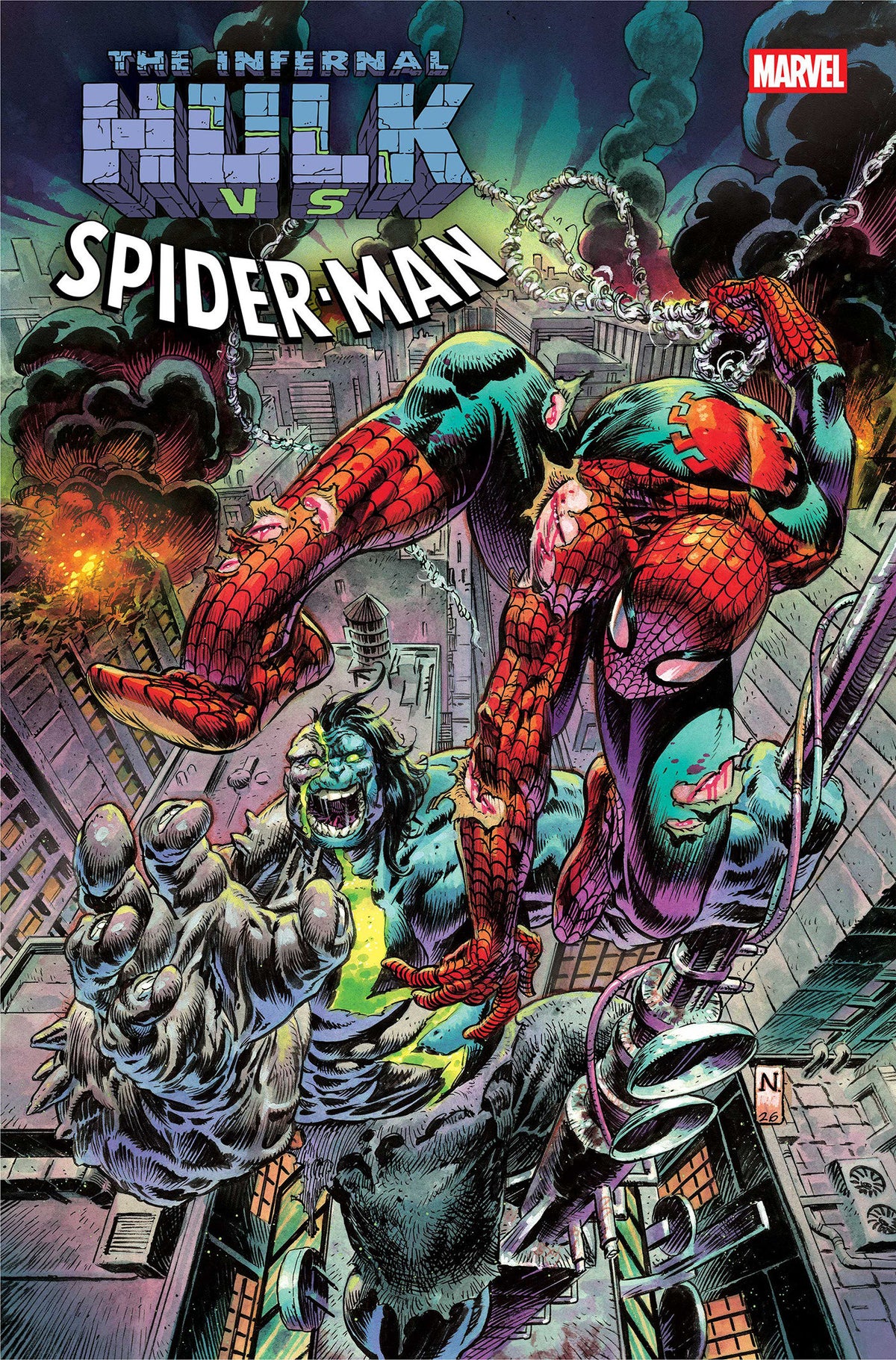 INFERNAL HULK VS. SPIDER-MAN #1 CB (11/04/2026)
