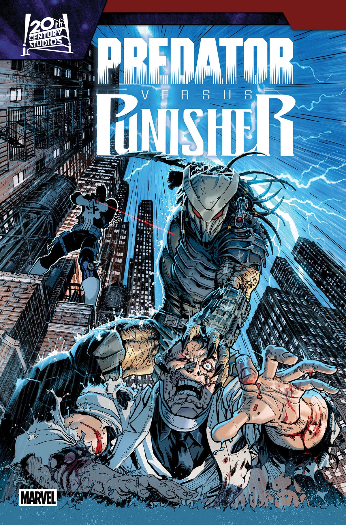 PREDATOR VS. PUNISHER #3 COVER A CB (01/27/2027)