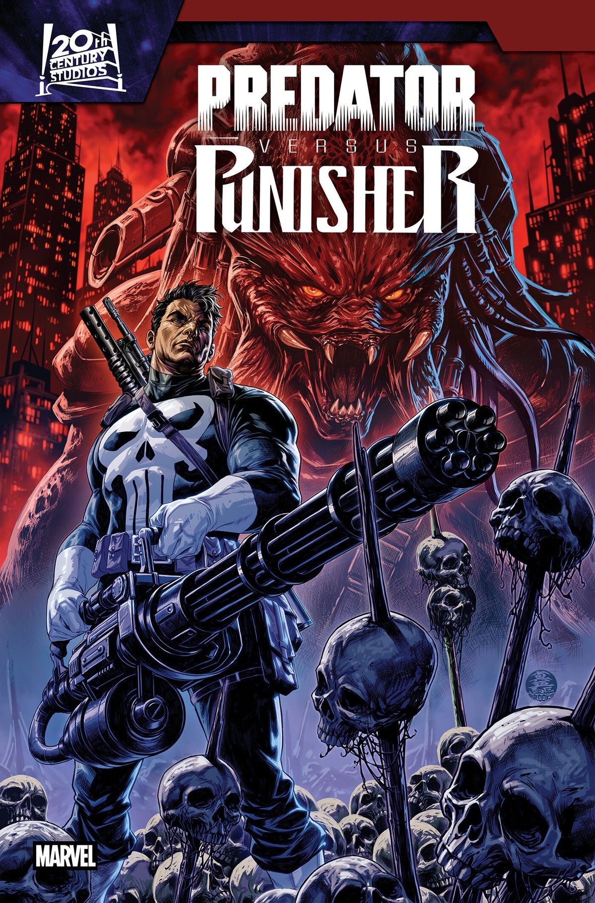 PREDATOR VS. PUNISHER #3 COVER D MARK BROOKS VARIANT CB (01/27/2027)
