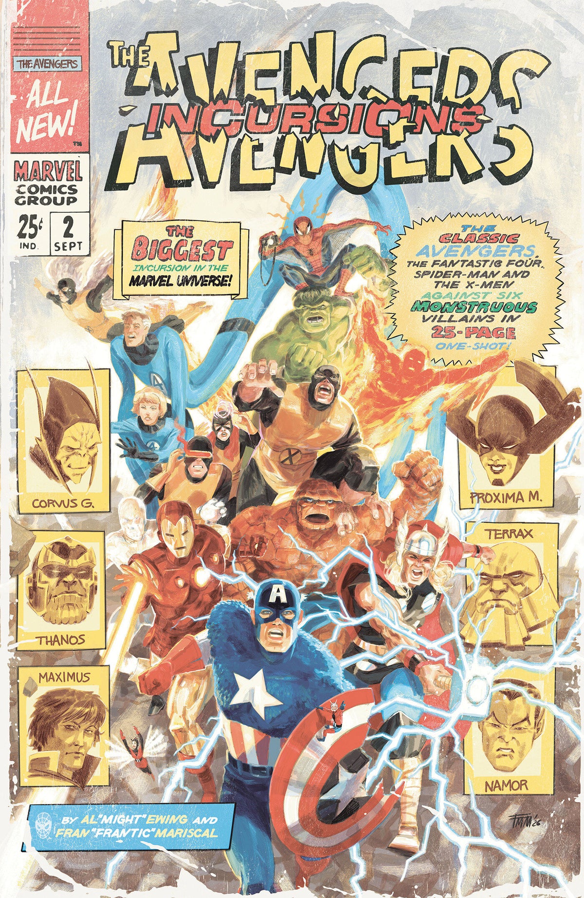 AVENGERS: INCURSIONS #1 COVER C MARISCAL MANCILLA VARIANT CB (01/20/2027)