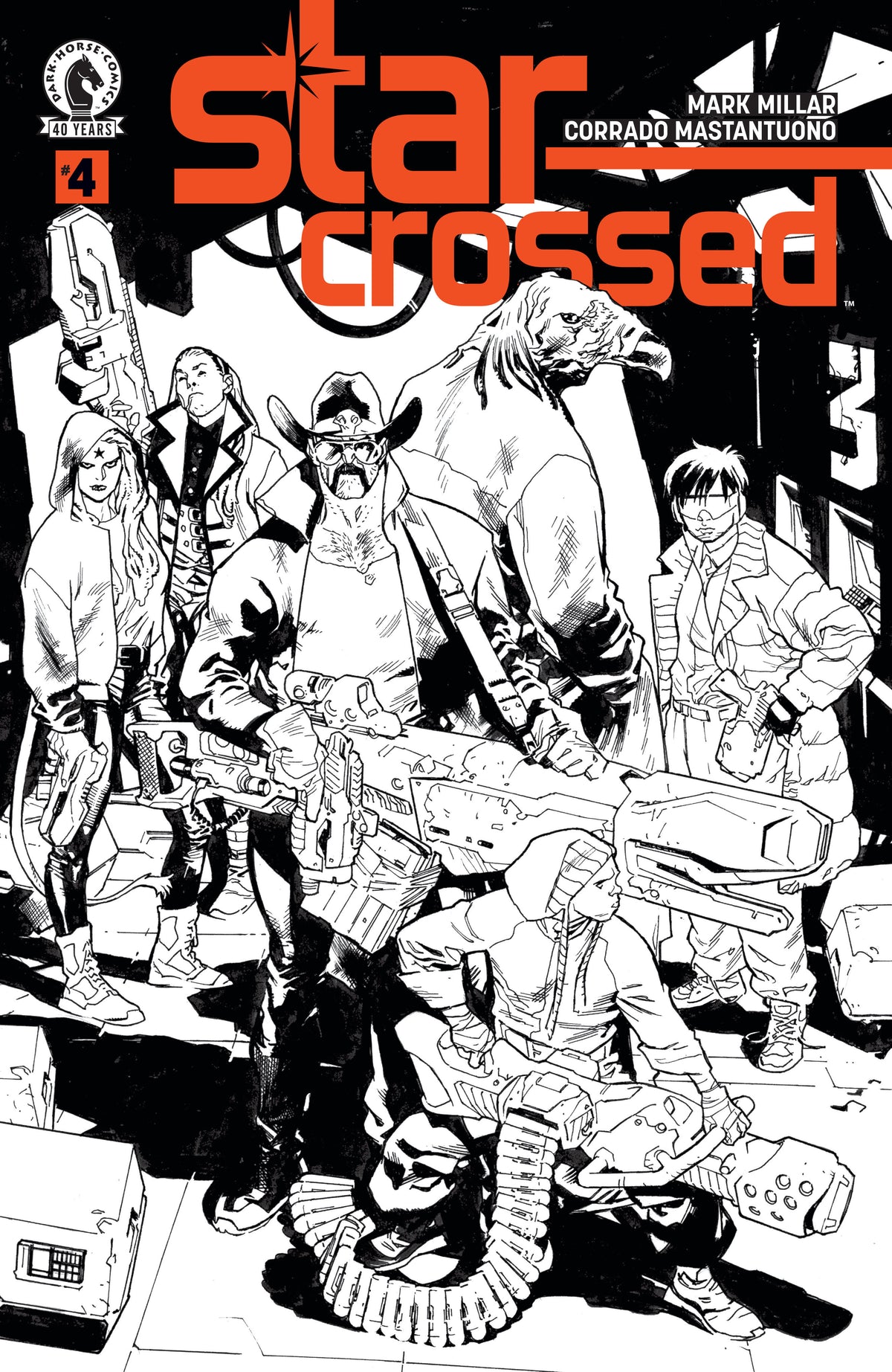 Star-Crossed #4 (CVR B) (B&W) (Stuart Immonen) CB (12/09/2026)
