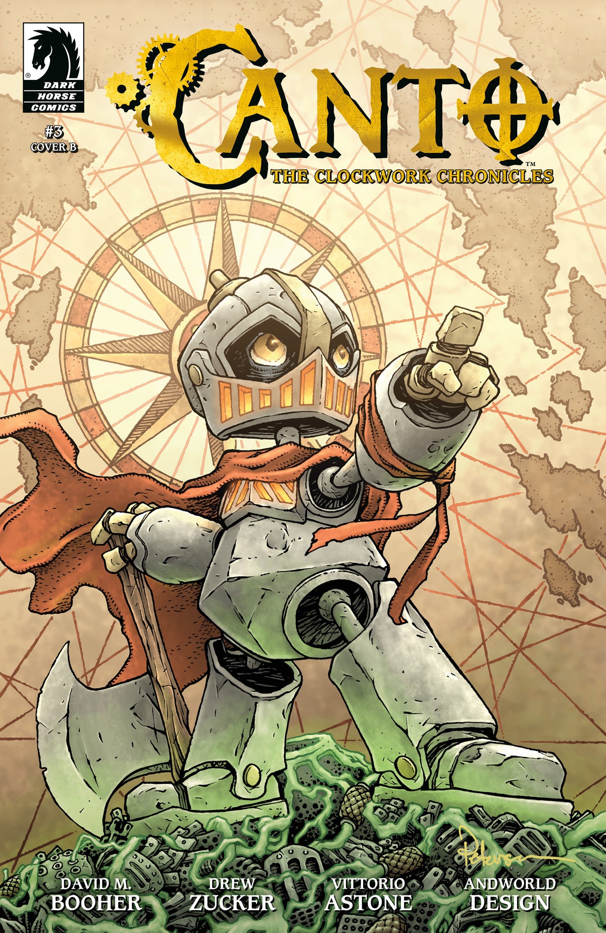 Canto: The Clockwork Chronicles #3 (CVR B) (David Petersen) CB (02/17/2027)