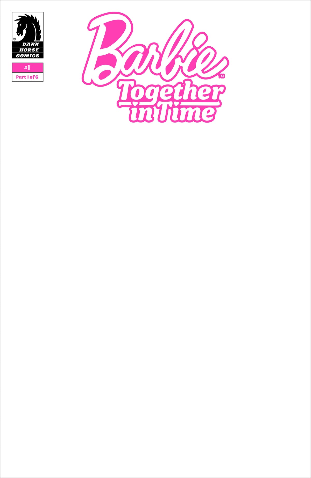 Barbie #1 (CVR E) (Blank Sketch) CB (02/10/2027)