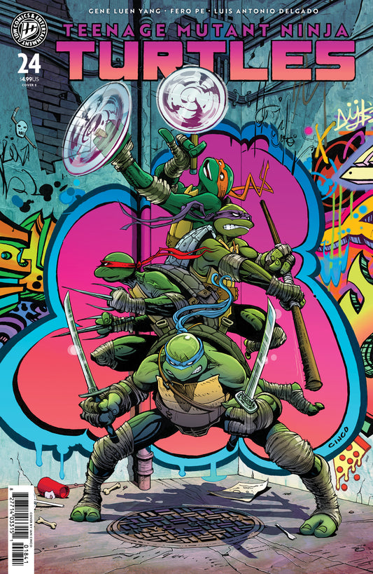 Teenage Mutant Ninja Turtles #24 Variant E (Cinco) CB (11/11/2026)