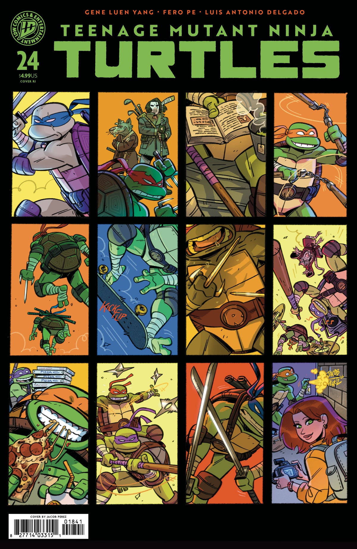Teenage Mutant Ninja Turtles #24 Variant RI (25) (Perez) CB [1:25] (11/11/2026)