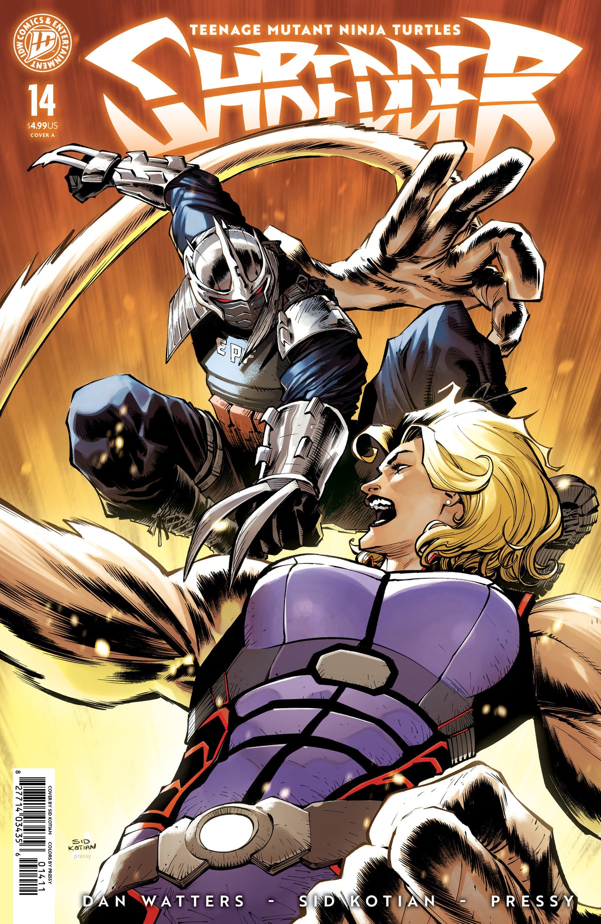 Teenage Mutant Ninja Turtles: Shredder #14 Cover A (Kotian) CB (11/25/2026)