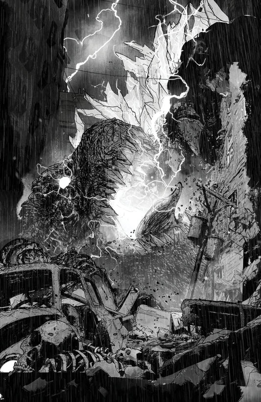 The Horror of Godzilla [Kai-Sei Era] #4 Variant RI (10) (Jones B&W Full Art) CB [1:10] (01/13/2027)