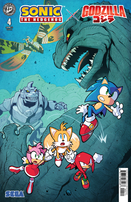 Sonic the Hedgehog x Godzilla #4 Cover A (Lawrence) CB (11/11/2026)