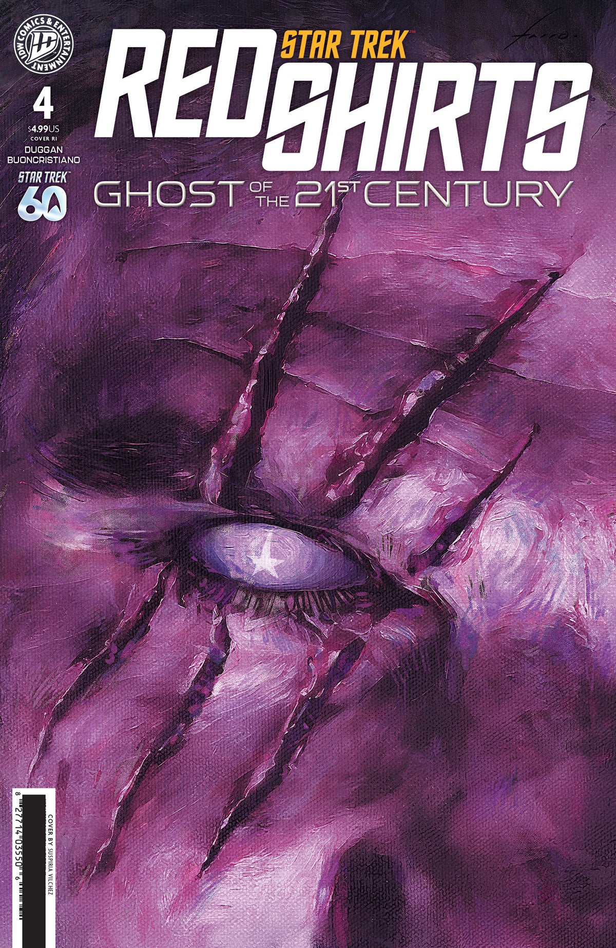 Star Trek: Red Shirts--Ghost of the 21st Century #4 Variant RI (10) (Farro) CB [1:10] (11/11/2026)