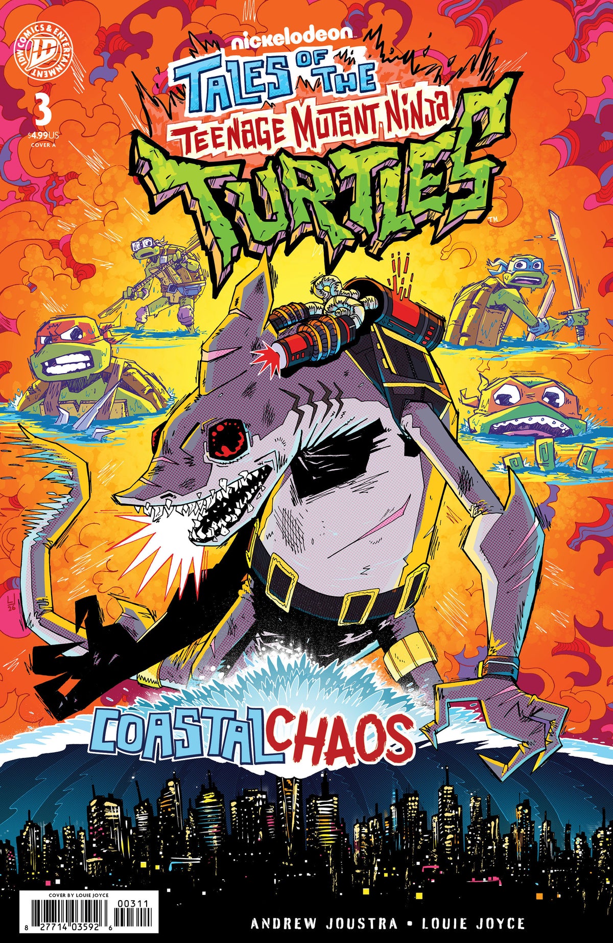 Tales of the Teenage Mutant Ninja Turtles: Coastal Chaos #3 Cover A (Joyce) CB (11/18/2026)