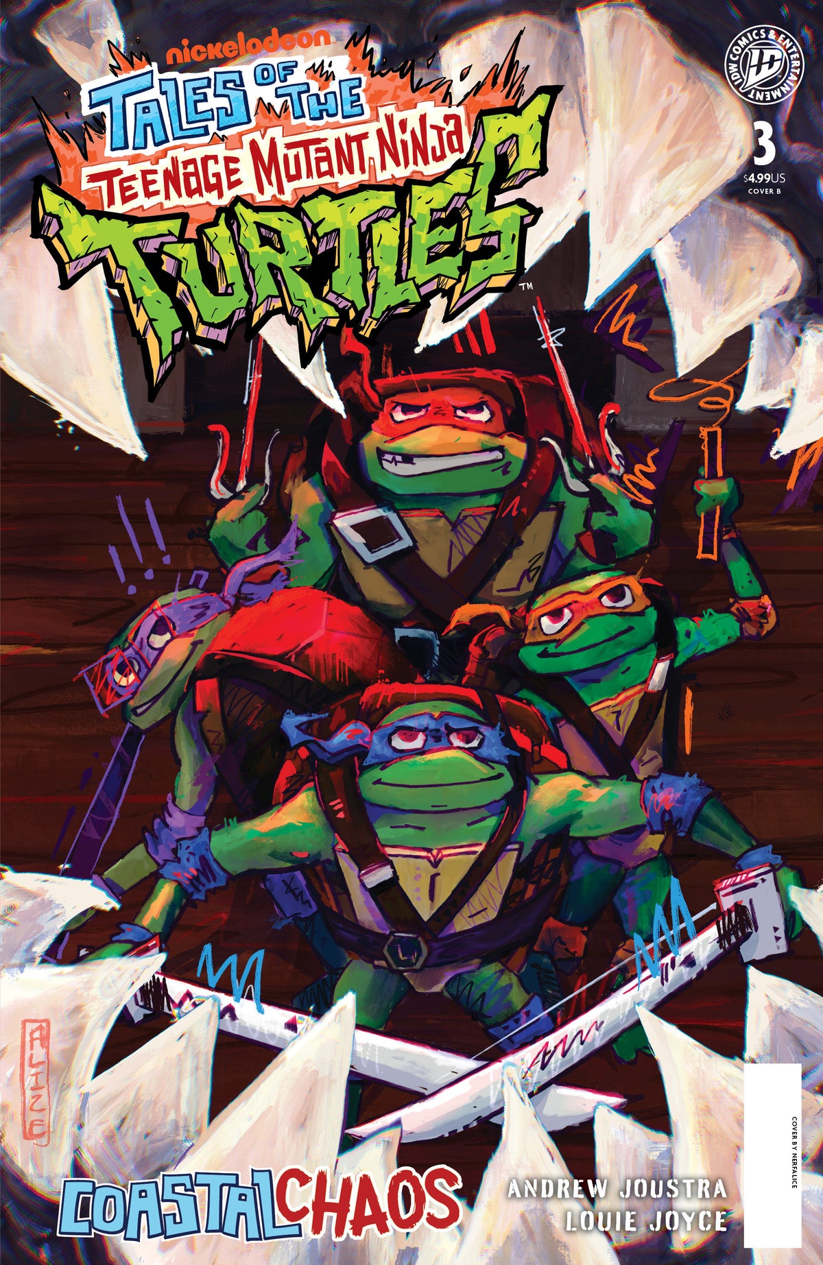 Tales of the Teenage Mutant Ninja Turtles: Coastal Chaos #3 Variant B (NerfAlice) CB (11/18/2026)
