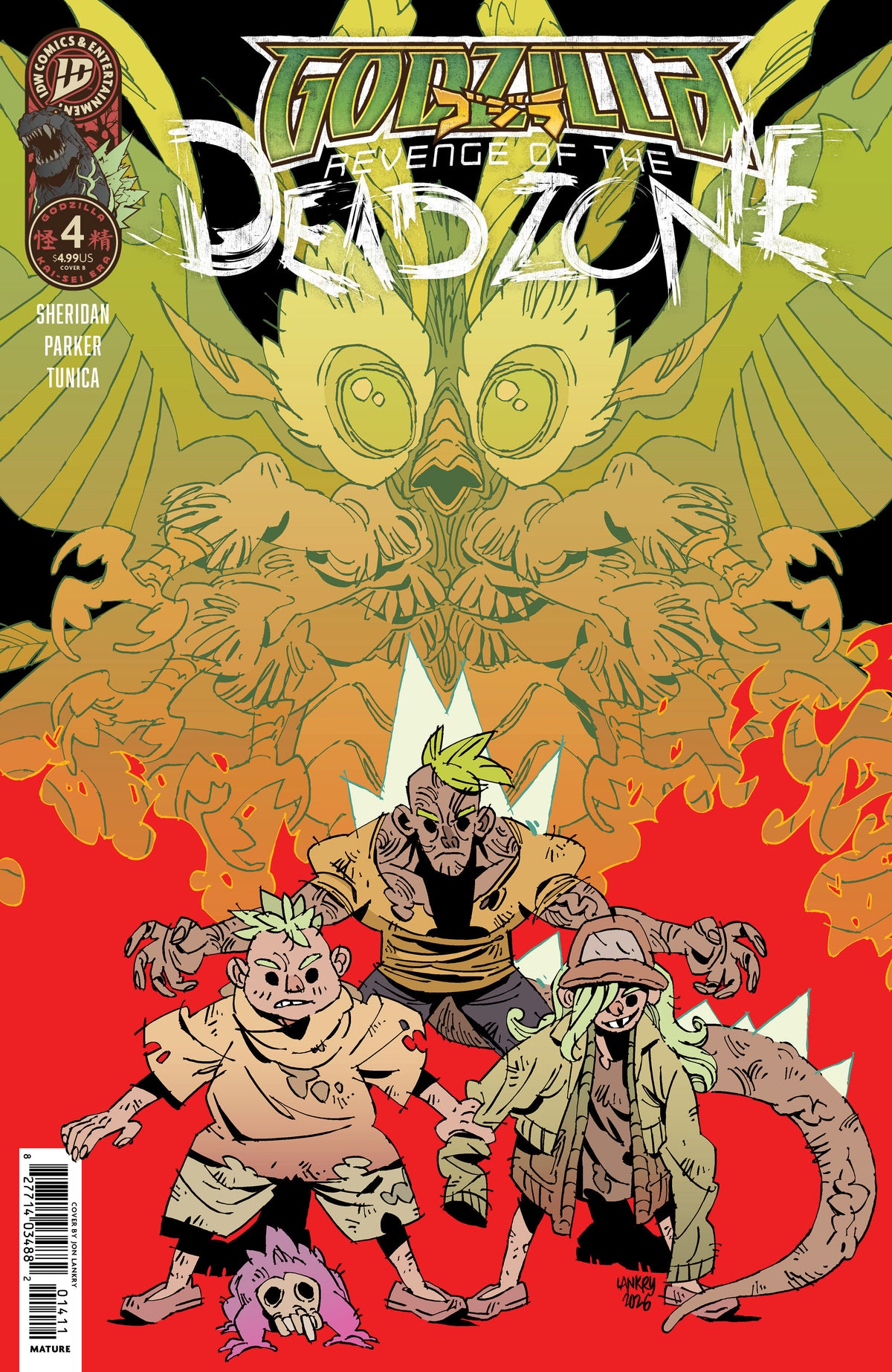 Godzilla: Revenge of the Deadzone [Kai-Sei Era] #4 Variant B (Lankry) CB (01/27/2027)