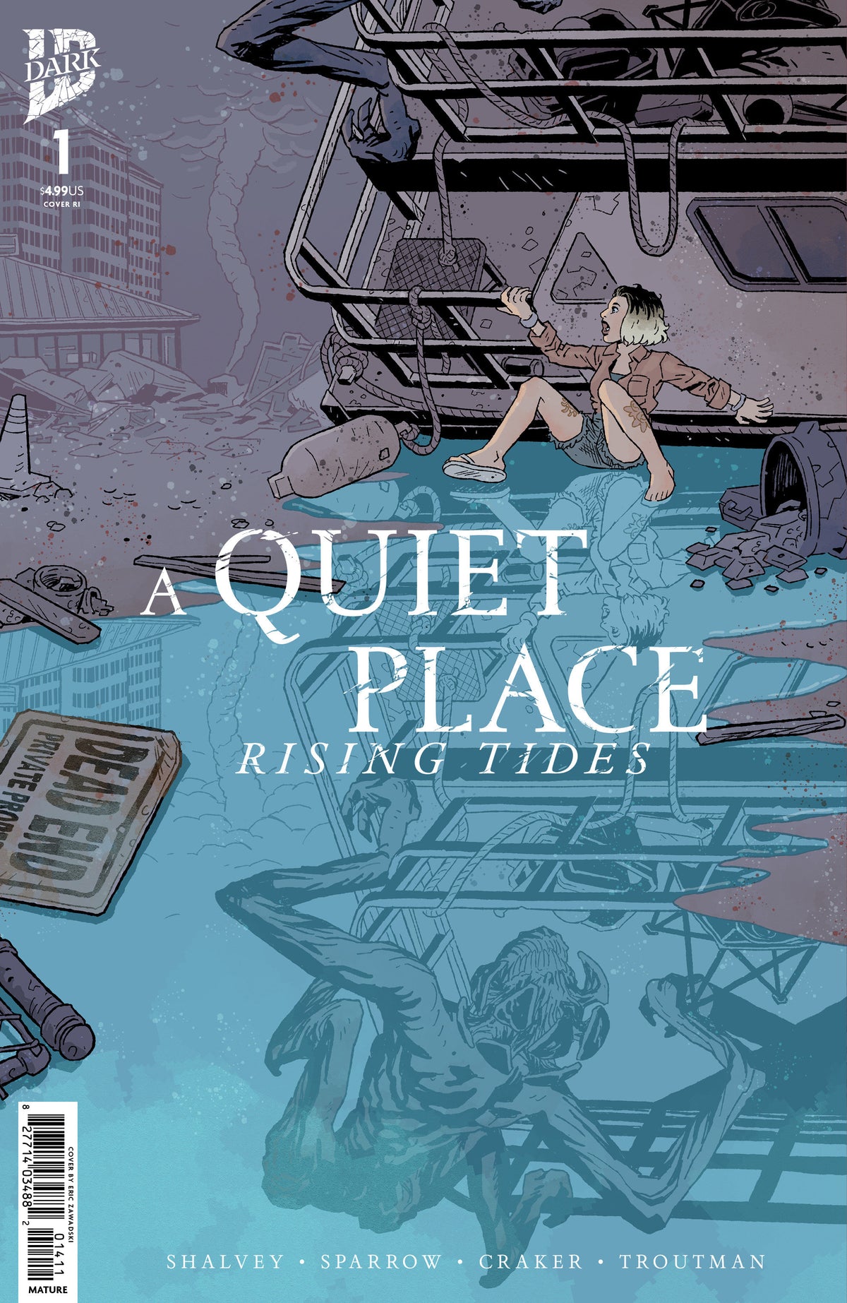 A Quiet Place: Rising Tides #1 Variant RI (10) (Zawadzki) CB [1:10] (11/18/2026)