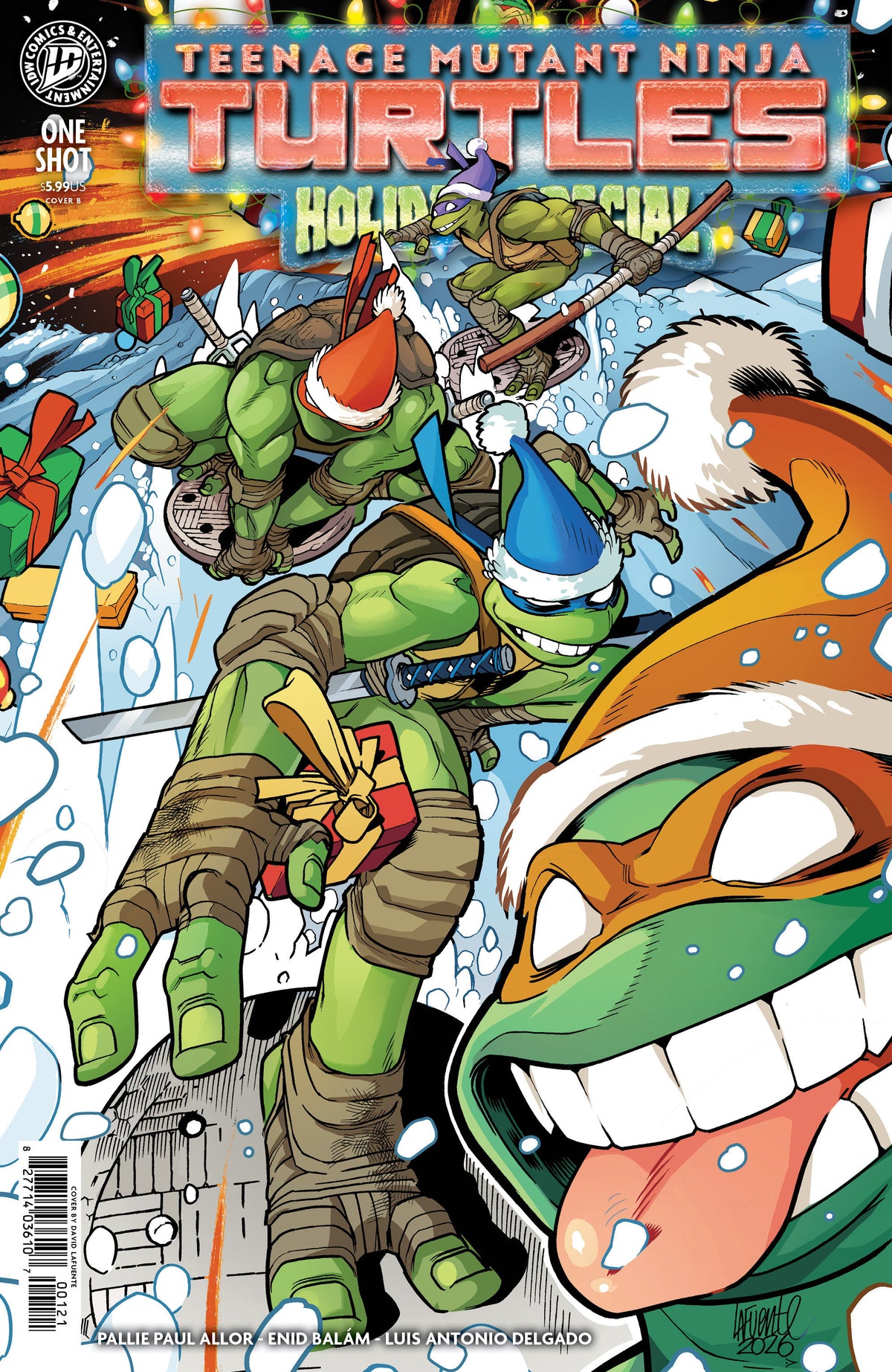 Teenage Mutant Ninja Turtles: Holiday Special Variant B (Lafuente) CB (12/09/2026)