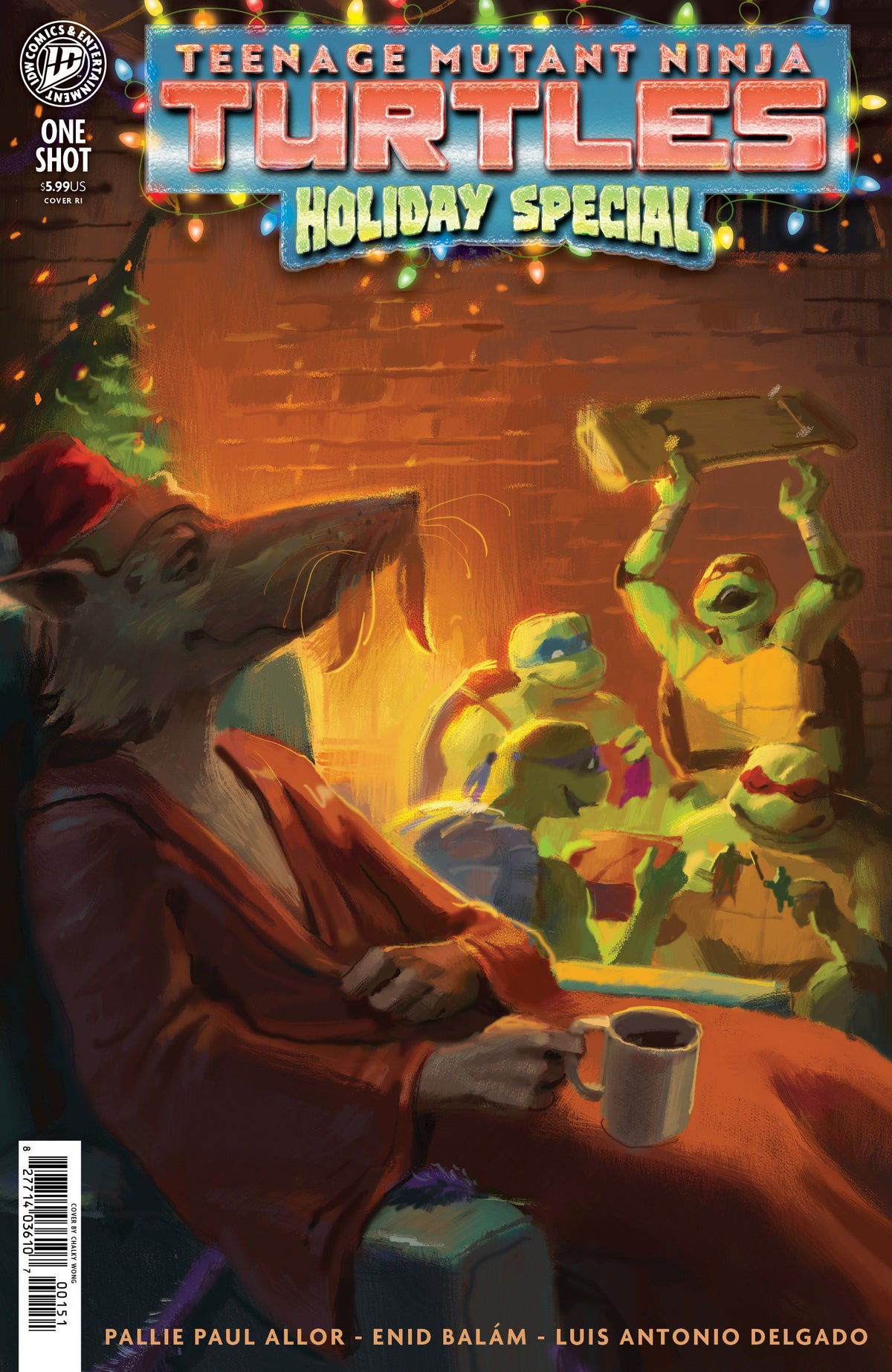 Teenage Mutant Ninja Turtles: Holiday Special Variant RI (25) (Chalky Wong) CB [1:25] (12/09/2026)