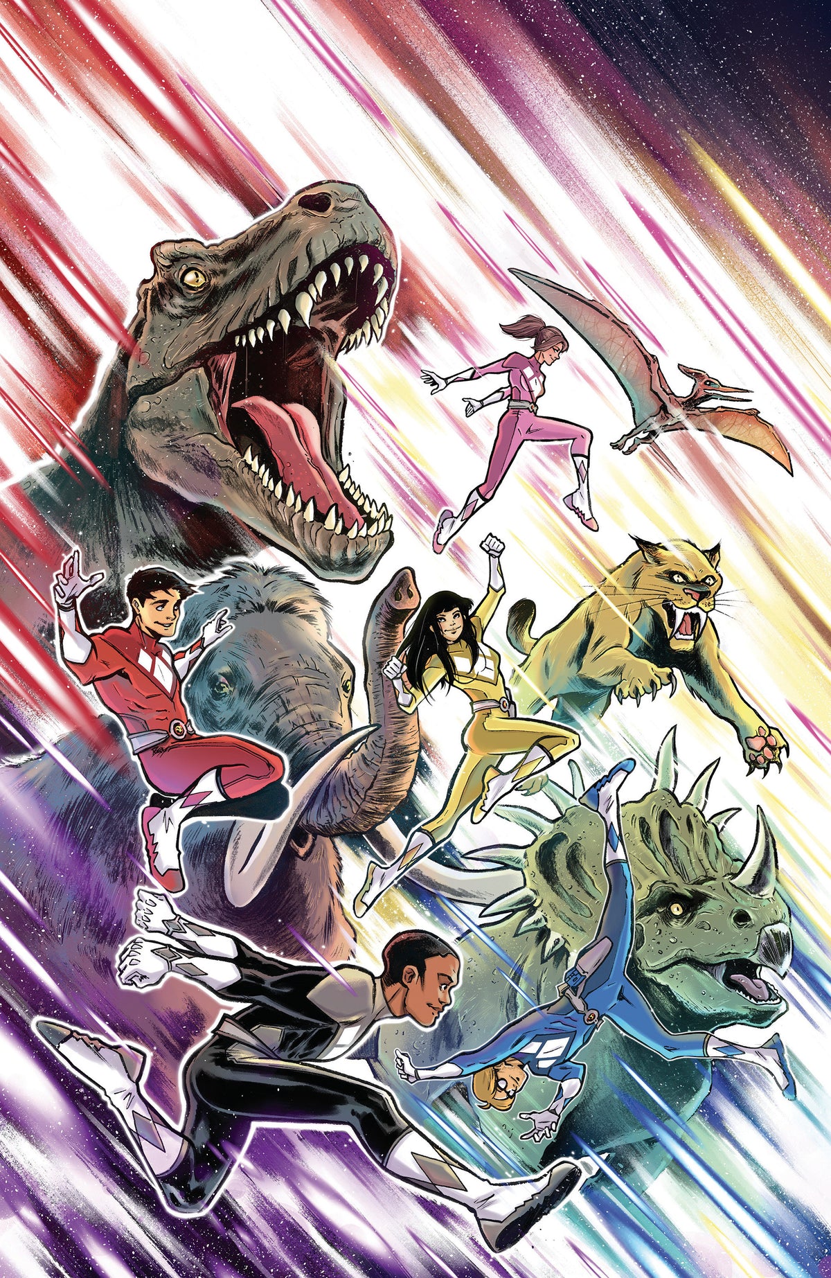 Mighty Morphin Power Rangers (2026) #6 E Foil Variant (Full Art, Foil, Di Gianfelice) CB (11/25/2026)