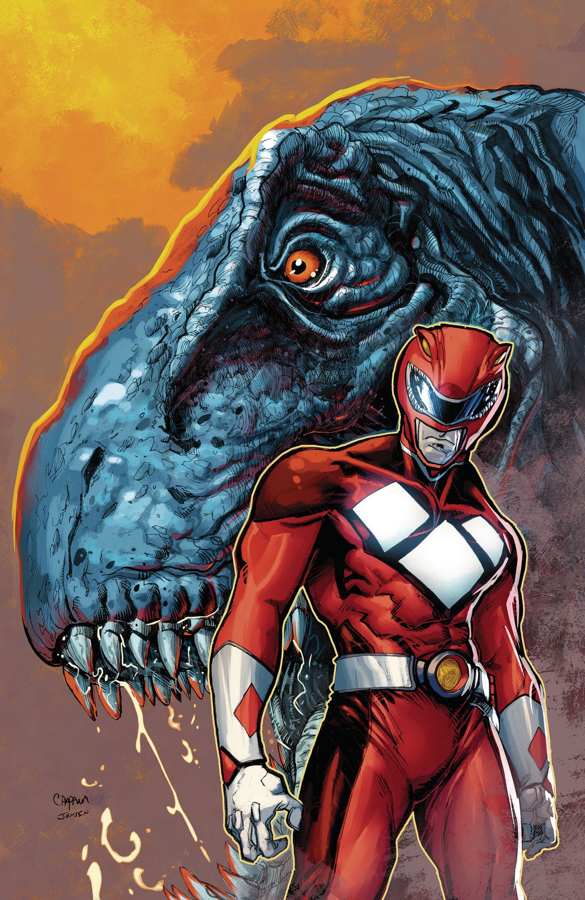 Mighty Morphin Power Rangers (2026) #6 G 1:20 INCV Variant (Full Art, Campana) CB [1:20] (11/25/2026)