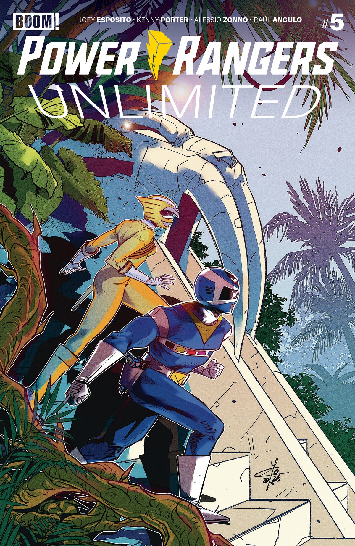 Power Rangers Unlimited #5 B Variant (Dressed, Carlini) CB (11/11/2026)