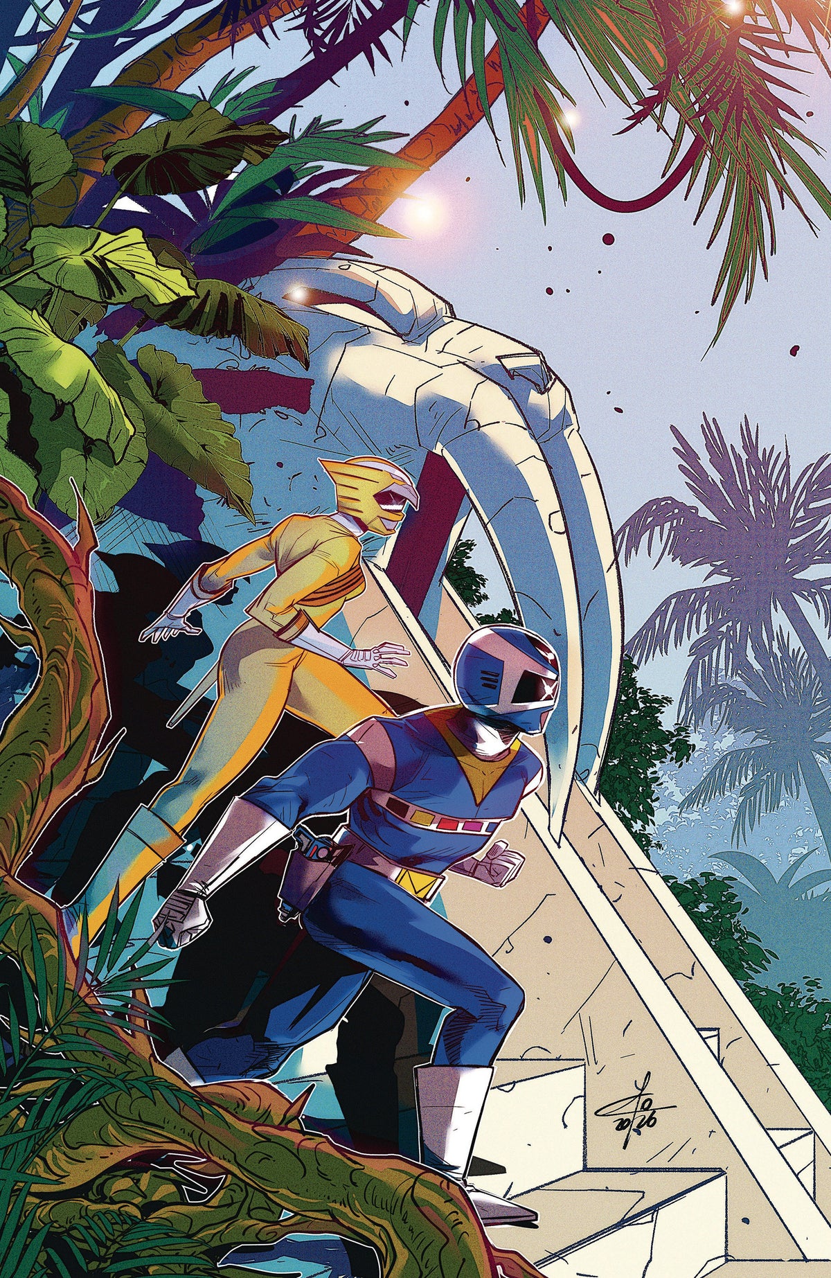 Power Rangers Unlimited #5 E 1:10 INCV Foil Variant (Full Art, Foil, Carlini) CB [1:10] (11/11/2026)