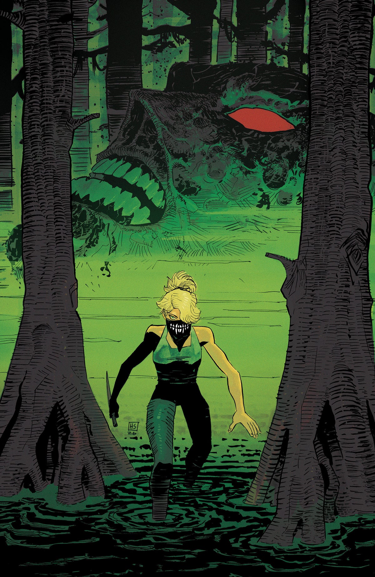 Swamp Thing is Killing the Children #1 M 1:100 INCV (Full Art, Sherman) CB [1:100] (12/02/2026)