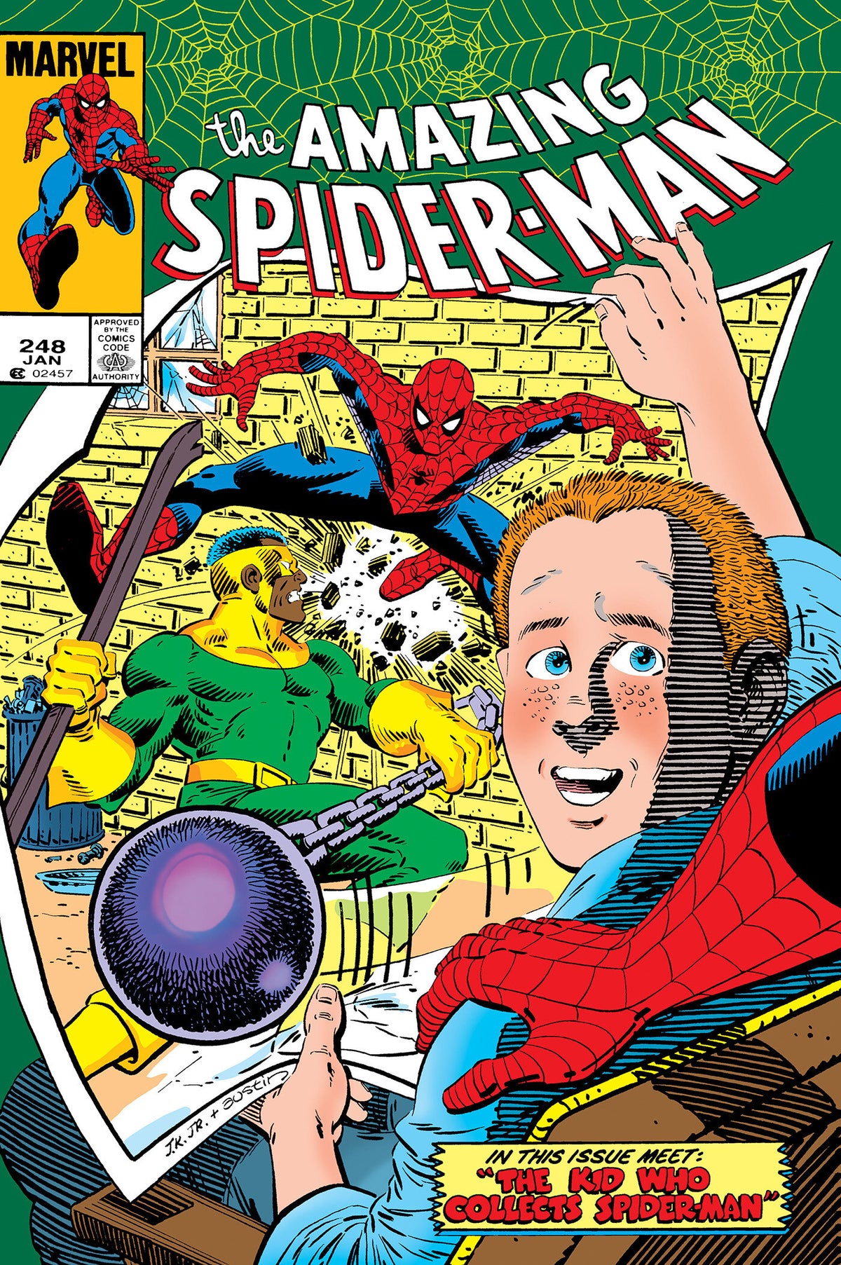 The Amazing Spider-Man Omnibus Vol. 8 John Romita Jr. Kid Who Collects Spider-Man Cover [DM Only] HC (06/01/2027)