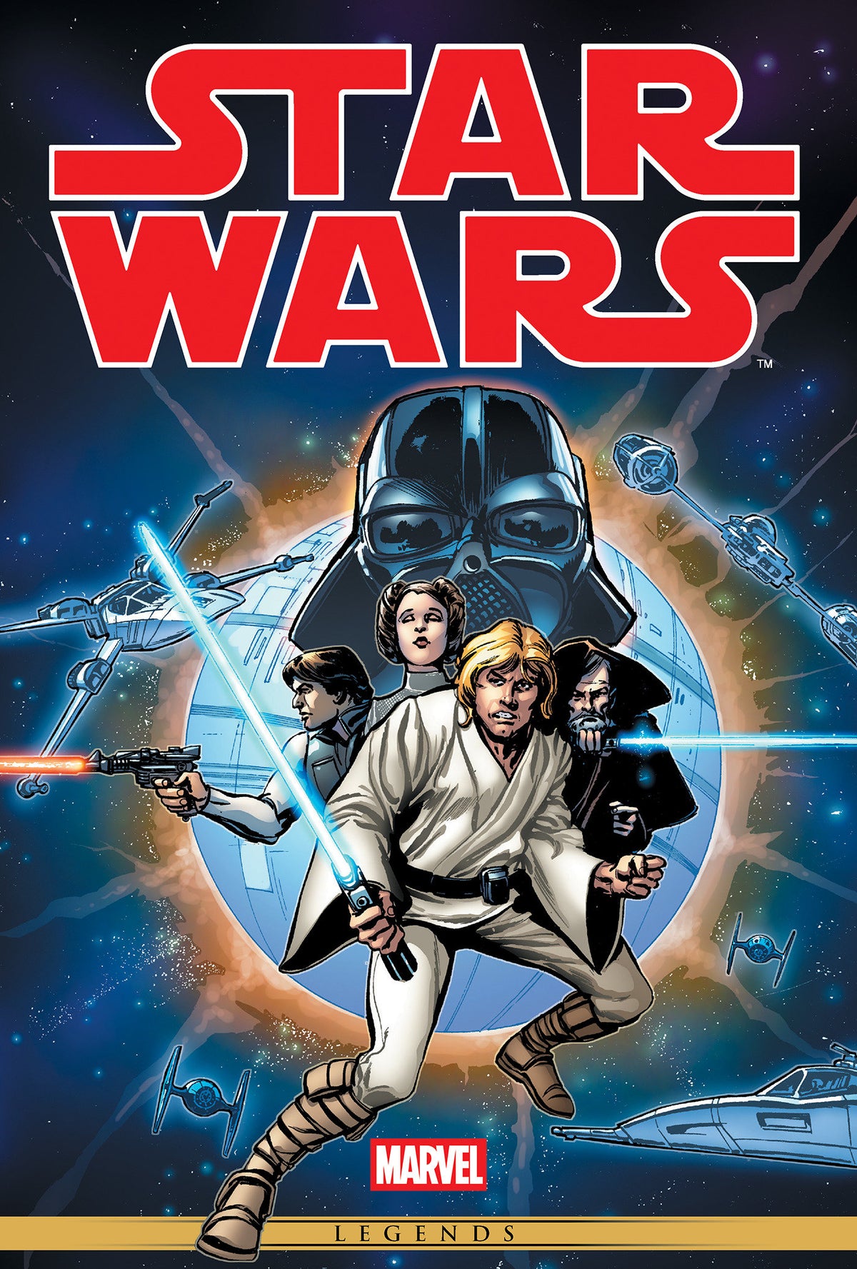 Star Wars: The Original Marvel Years Omnibus Vol. 1 Greg Hildebrandt Cover [New Printing, DM Only] HC (03/16/2027)