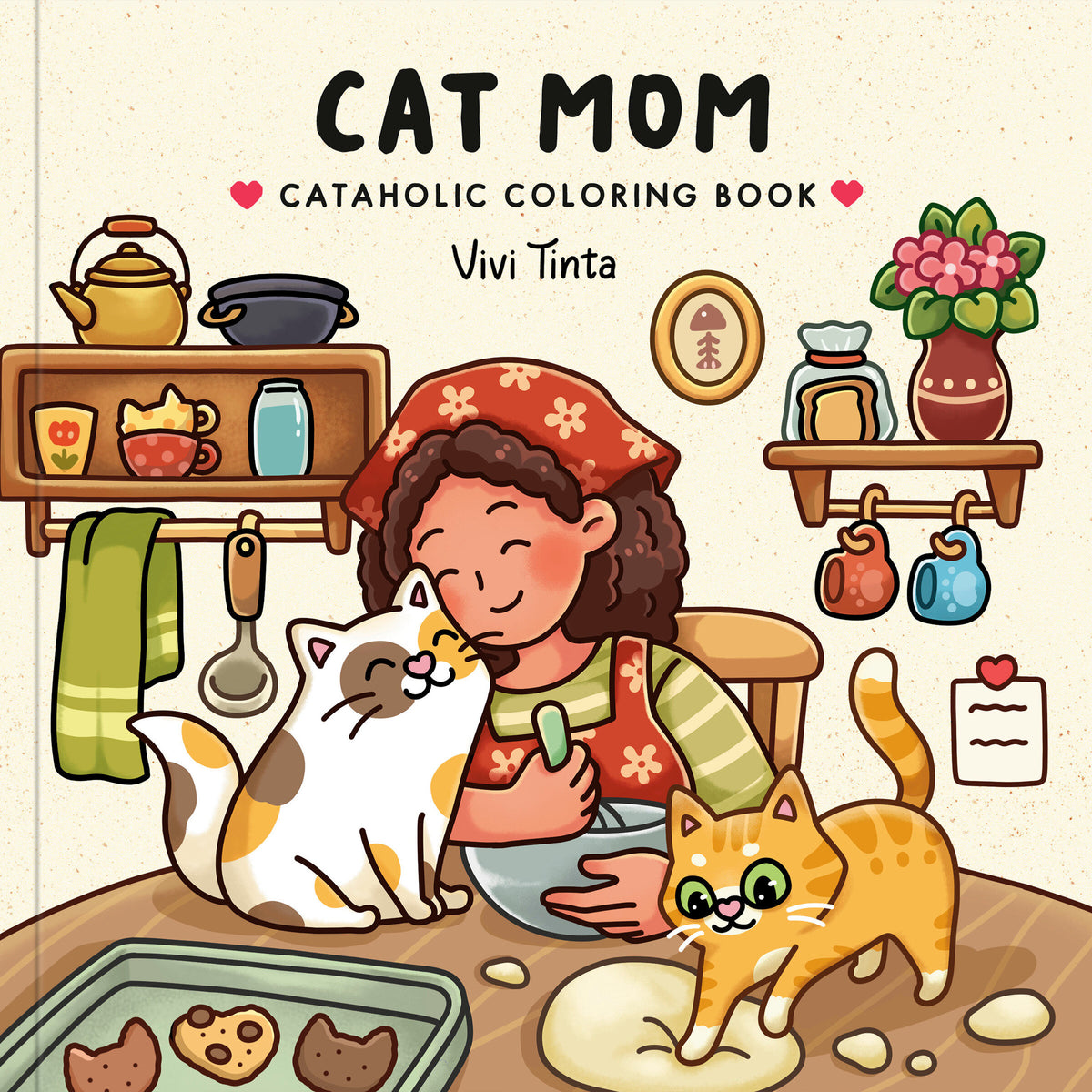 Cat Mom Coloring Book CL (01/05/2027)