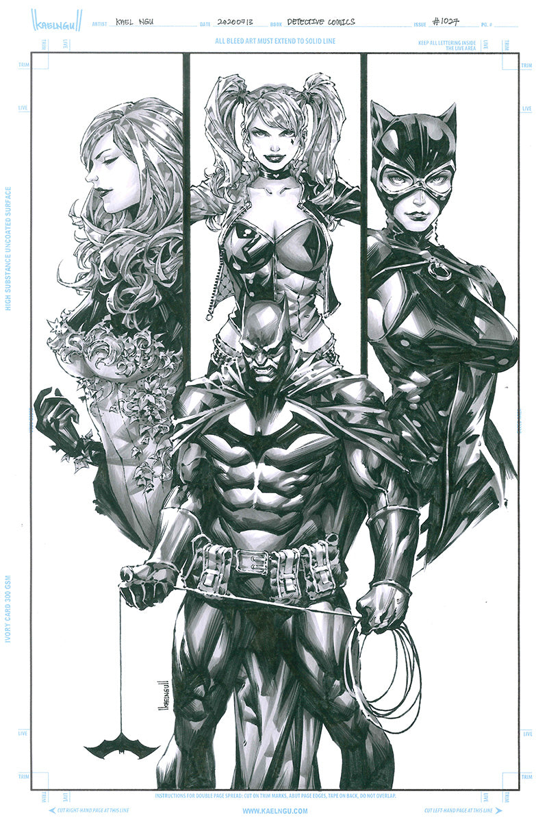 Detective Comics 1027B by Kael Ngu [ORIGINAL ART]