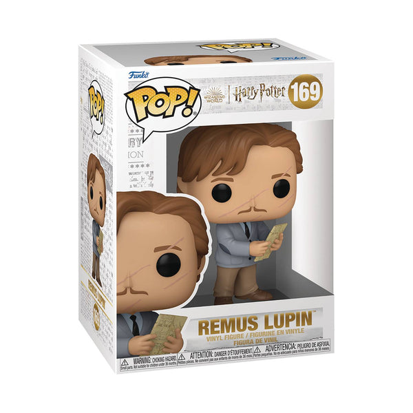 POP MOVIES HP PRISONER AZKABAN LUPIN W/MAP FIG (C: 1-1-2)