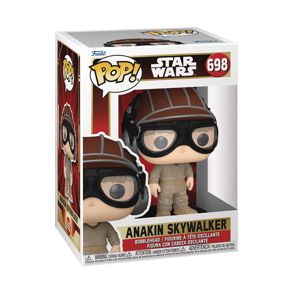 POP STAR WARS STAR WARS ANAKIN W/HELMET VIN FIG (C: 1-1-2) FUNKO