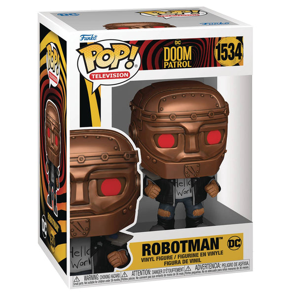 POP TV DOOM PATROL ROBOTMAN VIN FIG (C: 1-1-2)