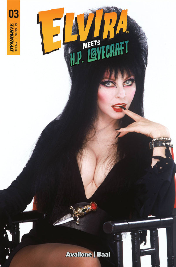 ELVIRA MEETS HP LOVECRAFT #3 CVR D PHOTO