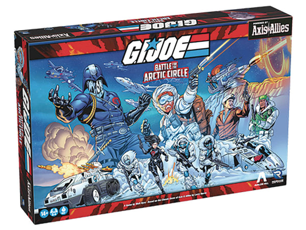 GI JOE AXIS & ALLIES BATTLE FOR ARTIC CIRCLE BOARD GAME (C: