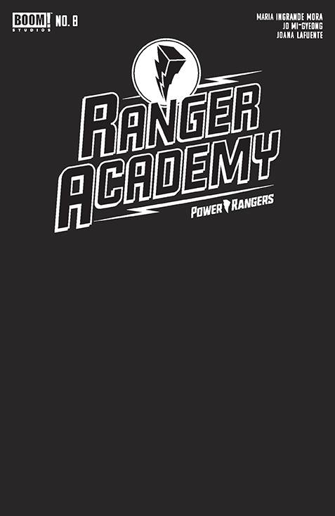 RANGER ACADEMY #8 CVR B BLACK BLANK SKETCH VAR (C: 1-0-0)