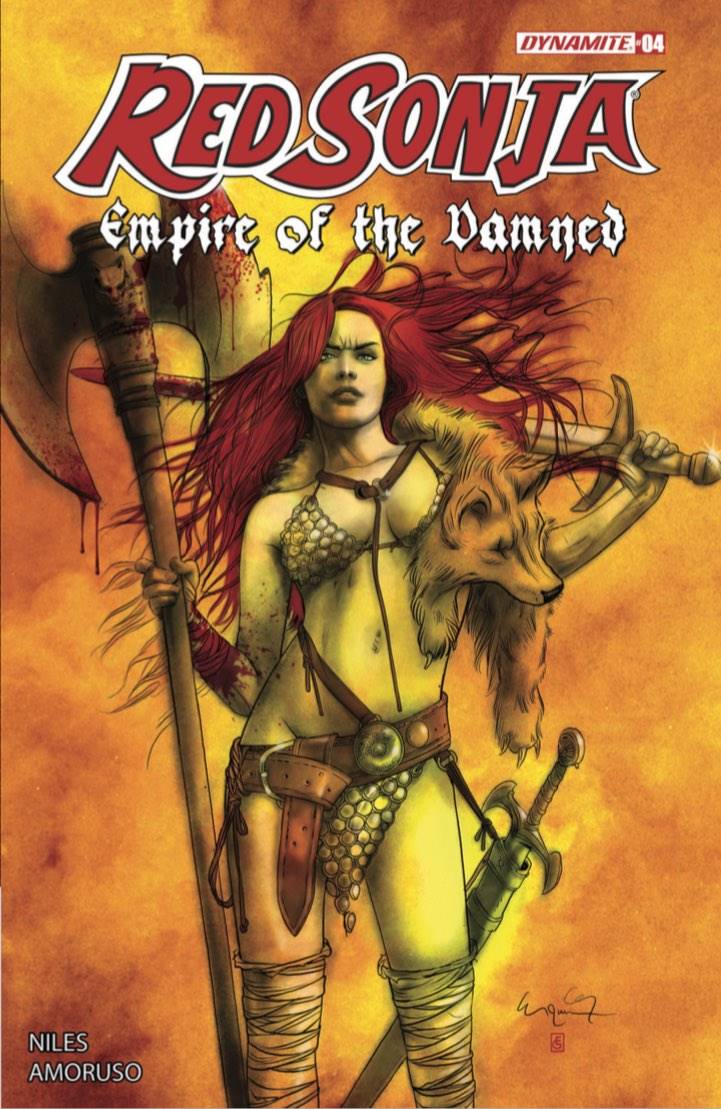 RED SONJA EMPIRE DAMNED