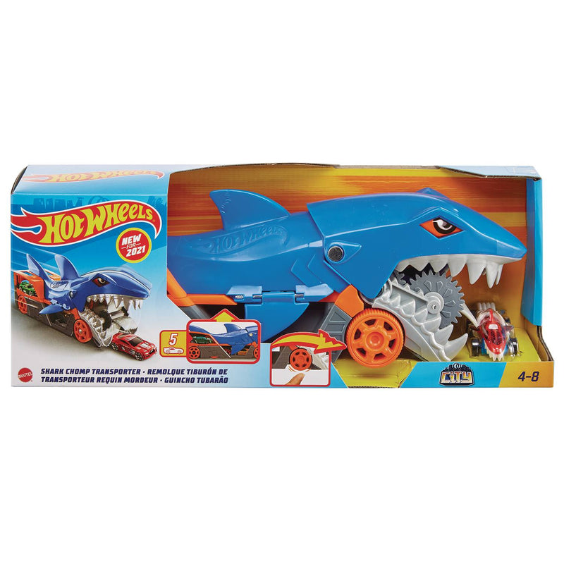 HOT WHEELS SHARK CHOMP TRANSPORTER (Net) (C: 1-1-2)