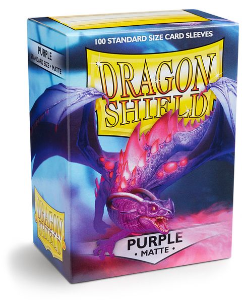 Dragon Shield 100ct Box Deck Protector Matte Purple