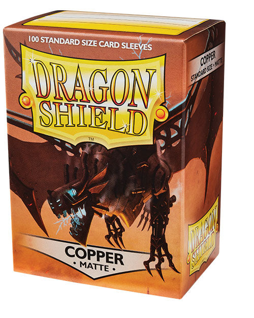 Dragon Shield 100ct Box Deck Protector Matte Copper