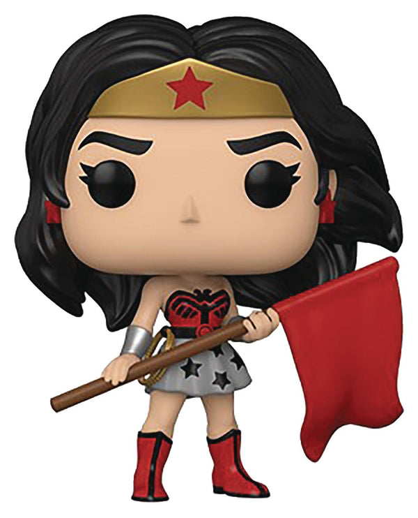 POP HEROES WONDER WOMAN 80TH WW SUPERMAN RED SON VIN FIG (C: