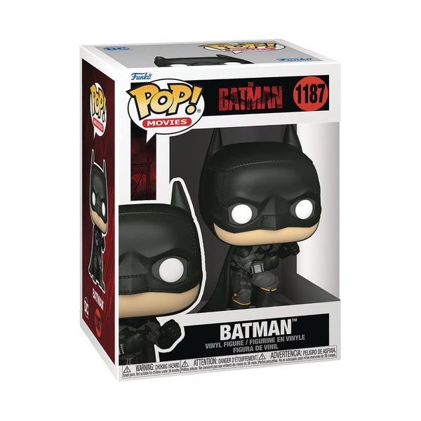 POP HEROES THE BATMAN BATMAN 1 VINYL FIG (C: 1-1-2)